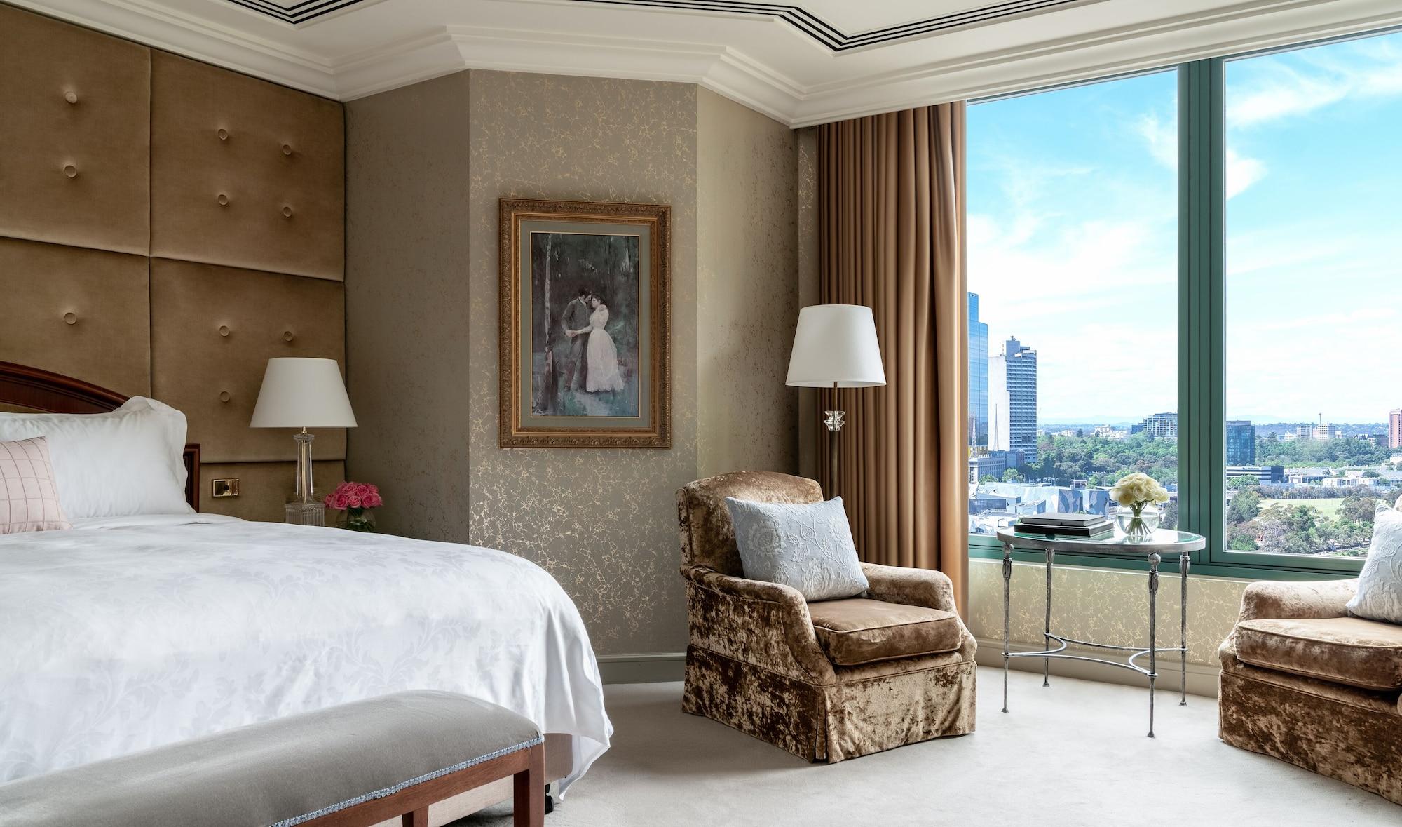 墨尔本朗廷酒店 外观 照片 A bedroom at Four Seasons Hotel Bangkok
