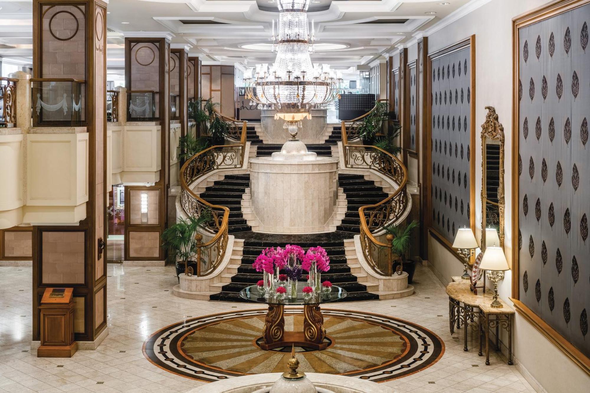 墨尔本朗廷酒店 外观 照片 The lobby of the hotel